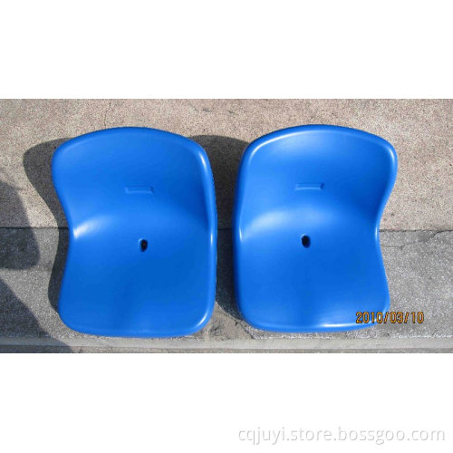 BLM-1811 Salin stadium chair sports seating gym seating plastic seat fixed seating with middle backrest stadium seats with backs